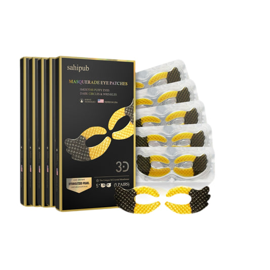 SAHIPUB Full Eye Coverage Eye Patches (5 boxes +1 box)